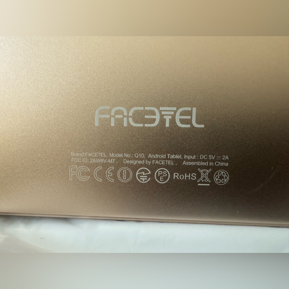 FACETEL Android Tablet Q10 - Picture 3 of 9